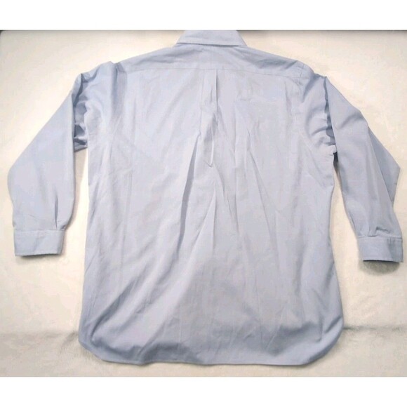 Ralph Lauren Classic Fit Flesh Pony Blue Men Button Shirt  17.5 34/35 *Stain* - Picture 12 of 12